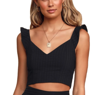 البلوزات والقمصان النسائية Vneck