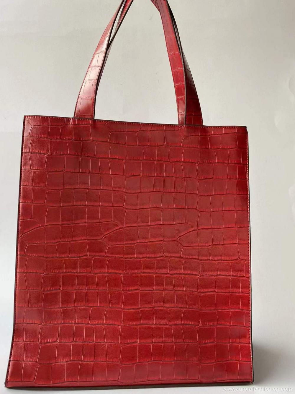 Red Huge Shopping Bags