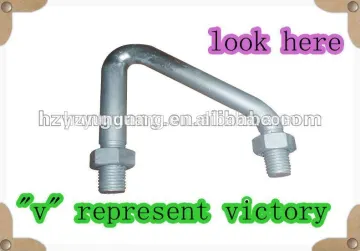non-standard screw hook connector /V-shaped screw steel shackle steel electric accessories power line guy wire fitting