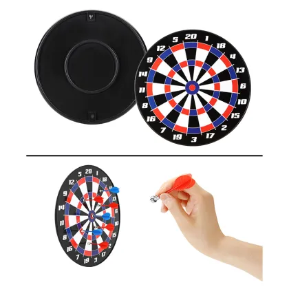 Professional Magnetic Dart Board Target: Perfect for Kids and Adults with Safe Darts
