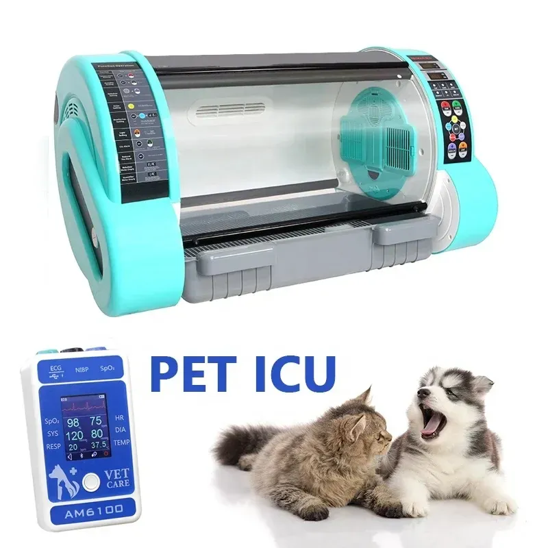Fully Automatic Veterinary ICU Incubator with Nebulizer