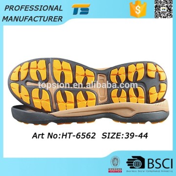 New Arrival Shoe Outsole Manufacturer Men Trekking Eva Rubber Shoe Thick Die Cut Sole