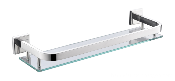 Hn 8707a Stainless Steel Mirror Polish Bathroom Fitting Shelf