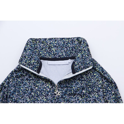 Ladies Knit Printed Golfer