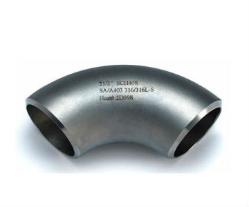 Butt Welding Large Diameter 90Degree Seamless Stainless steel Elbows
