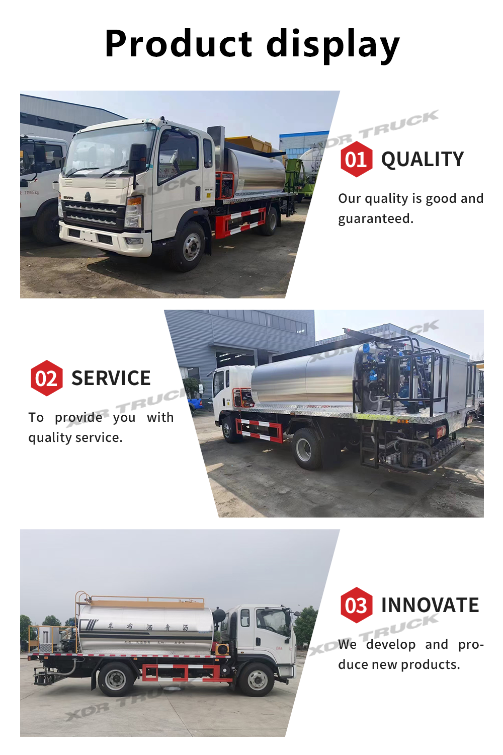HOWO light duty road construction Asphalt Distributor Truck