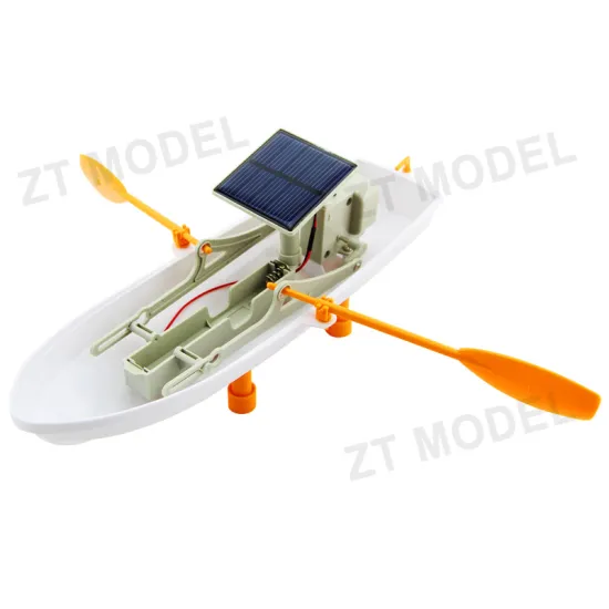 Solar Row Boat Educational Toys