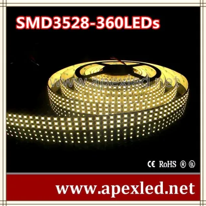 3 row led strip lighting 19mm pcb warm white
