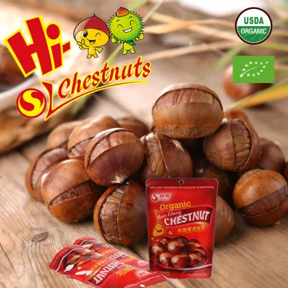Halal Ringent Chestnuts Snacks Healthy Nuts Snacks