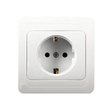 EU 220V Universal Wall Switches and Sockets for Germany and Korea