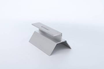 Aluminum T-shaped clamps rooftop solar mounting system