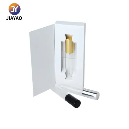 Elegant Perfume Sample Paper Packaging Box