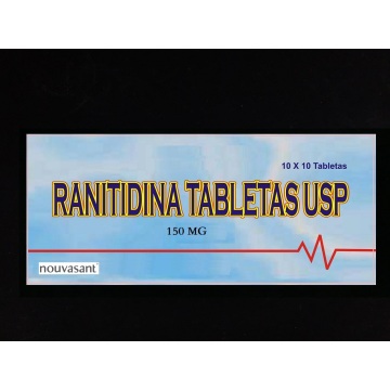 BP/USP de ranitidina tableta 150mg