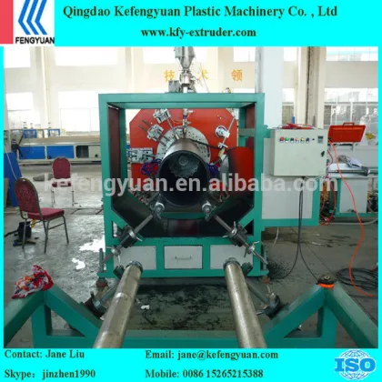 HDPE hollow wall winding drain pipe production line