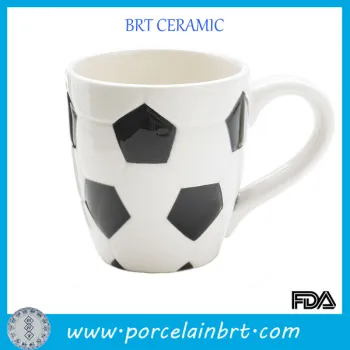Novelty Soccer Drink Ceramic Coffee Mug