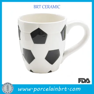 Novelty Soccer Drink Ceramic Coffee Mug