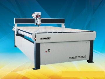 Round Rails Cnc Engraving Router With Large Lcd Screen Display For Chest Id Badge 128m