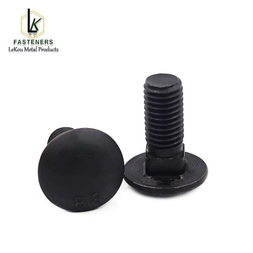 DIN603 Болт карэткі з вялікай паўкруглай галоўкай і квадратнай шыяй