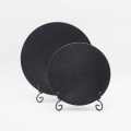 Hot Sale Nordic Style Keramic Croscrockery Black Tares Set Set