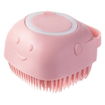 Hot Selling Silicone Pet Bath Brush for Dogs and Cats