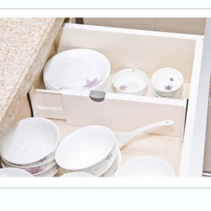 Expandable Plastic Underwear Dresser Cabinet Organizer
