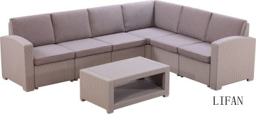 wholesale good quality rattan garden furniture wicker sofa