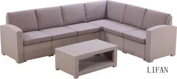 wholesale good quality rattan garden furniture wicker sofa