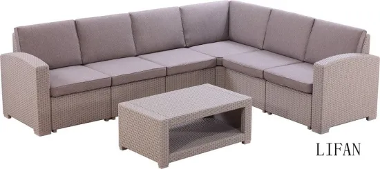 wholesale good quality rattan garden furniture wicker sofa