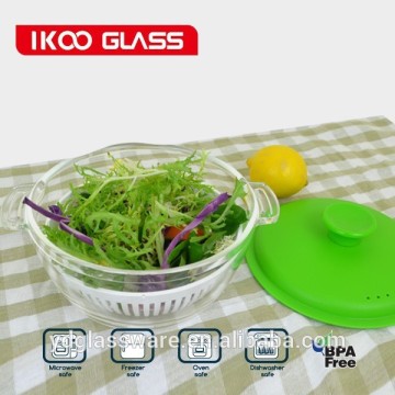 New product Glass pot with heat resistant glass storage set glassware