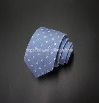 Men's Silk Tie Jacquard Woven Wedding Party Skinny Necktie