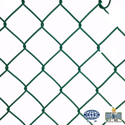 Customized Electro galvanized wire mesh chain link fencing