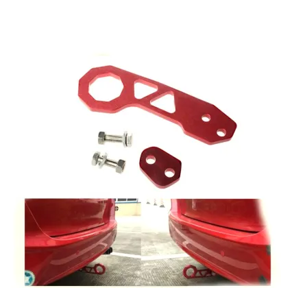 Universal rear bar towed coupler tow hooks JDM