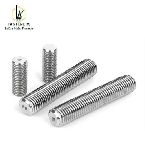 ASTM A193 GrB8 Шпилька с непрерывной резьбой из нержавеющей стали для высоких температур
