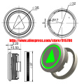 DC10-30V round stainless steel elevator buttons / Digital Arrow / KDS50 (KDS300) switch button