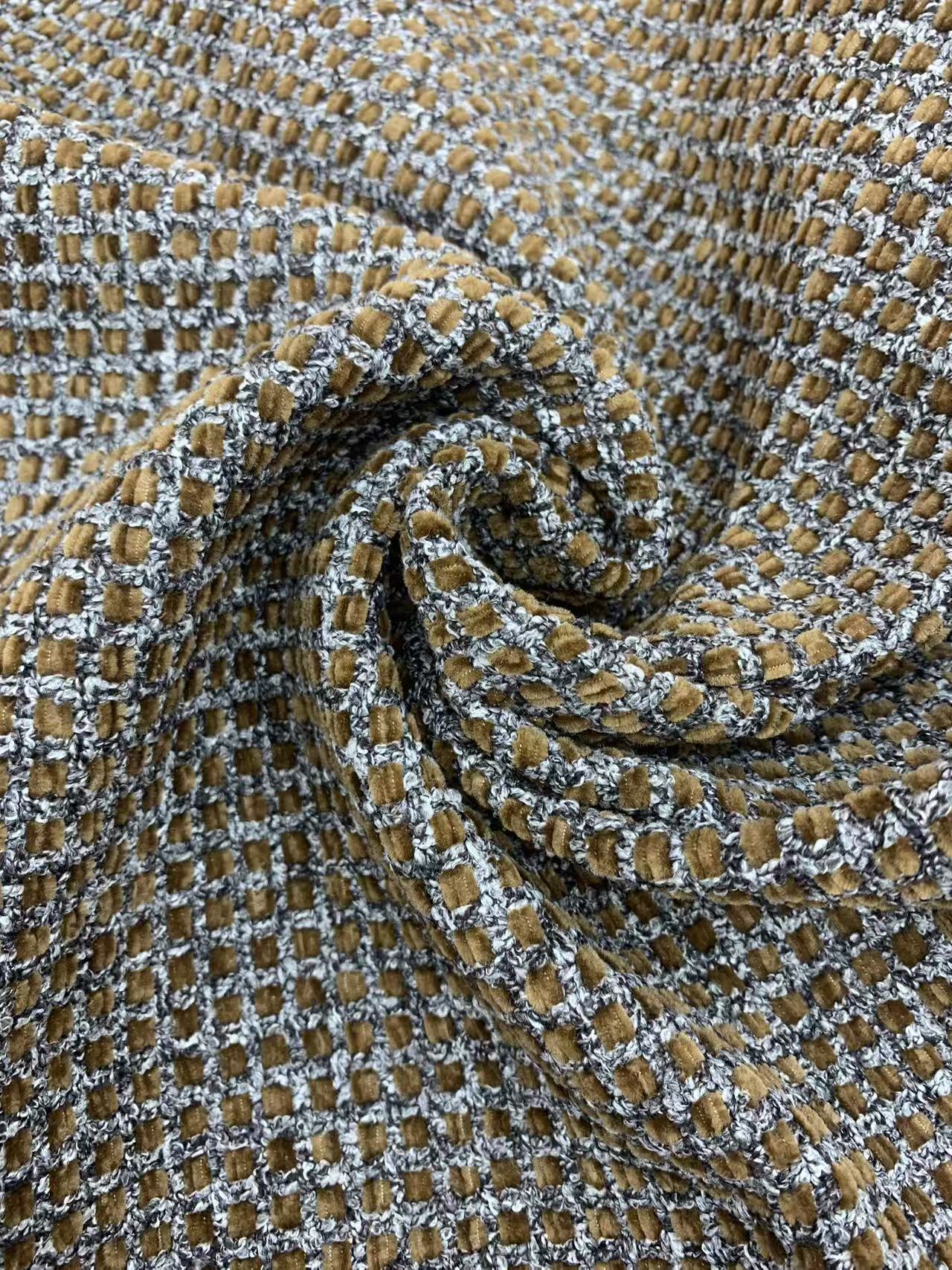 High Quality Tweed Chenille Fabric
