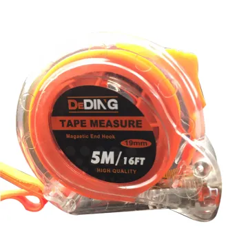 Factory price transparent ABS case steel measuring tape
