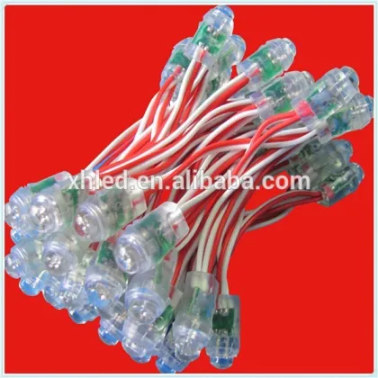 Outdoor waterproof IP67 led pixel light 9mm 12mm rgb pixel led , rgb led pixel