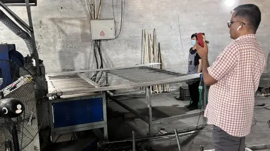 panel galvanised welded wire mesh