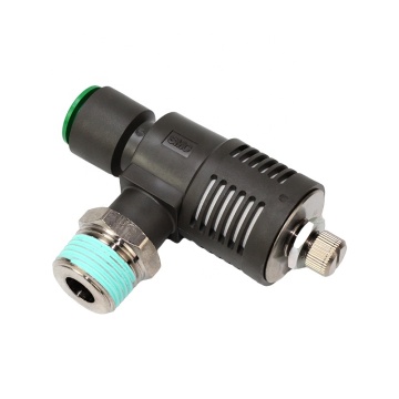 Quick Exhaust Valve with Throttling Silencer: SMC Type ASV310F-01-06S - Pneumatic Air Exhaust Valve