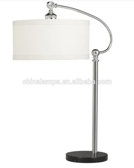Import furniture from china restaurant table lights restaurant table lights with white linen lampshade for hotel hostel supply