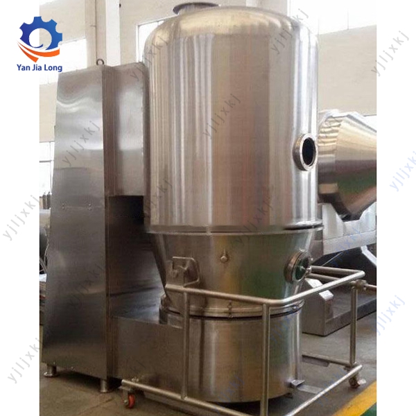 Fluidized bed drying machine for vegetables