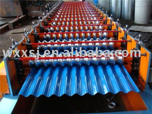 corrugated sheet panel making machine