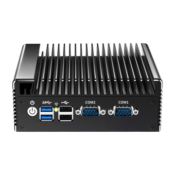 Rugged industrial mini pc with 4 ethernet ports