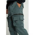 Custom Zipper Large Pocket Men Pants Wholesale