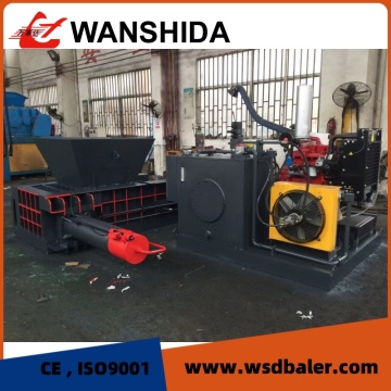 Tesoura enfardadeira de alta eficiência para reciclagem de sucata