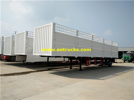 40 Ton Tri-axle Box Van Trailers