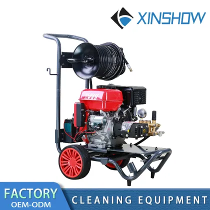 High pressure pipeline cleaning machine