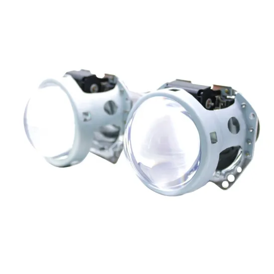 TAOCHIS 3.0 Inch Bi-Xenon HELLA 3R G5 H7 Halogen Projector Lens Auto Car Headlights LED Replacement Blue Glass