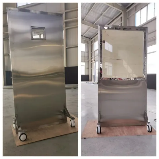 x ray radiation protection single couplet lead screen