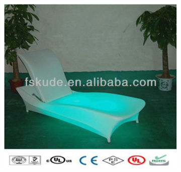 Smart Illuminous LED Beach Lounge Chair